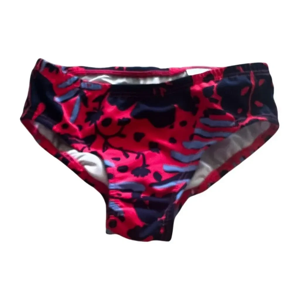 Lilly Pulitzer Bobby Rashguard Set Up Size 4 Ruby Red Heron My Own